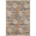 White 47 x 47 x 0.25 in Area Rug - Loloi Rugs Sorrento Oriental Machine Made Power Loom Area Rug in Ivory | 47 H x 47 W x 0.25 D in | Wayfair