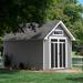 Handy Home Tribeca 10 ft. W x 12 ft. D Wood Storage Shed in Brown/Gray | 120 W x 144 D in | Wayfair 19644-7