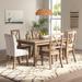 Mistana™ Fergerson 6- Person Extendable Dining Set Wood/Upholstered in Brown | 30 H in | Wayfair 7079C2F7C2794E3594A6C4CD15024D0C