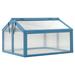 MCombo 35.4" W x 31.5" D Cold Frame Wood/Polycarbonate Panels in Blue | 1.9 H x 2.95 W x 31.5 D in | Wayfair 6057-0145BL