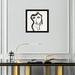 Lorena II by Oliver Gal - Picture Frame Graphic Art Paper in Black/White | 18 H x 18 W x 0.8 D in | Wayfair 42776_16x16_PAPER_FLAT