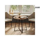 SR-HOME Frame End Table Wood in Brown/Gray | 29.9 H x 31.1 W x 31.1 D in | Wayfair SR-HOME5fef07d