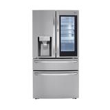LG 36" French Door Refrigerator 30 cu. Smart ft. Refrigerator, Stainless Steel in Gray | 69 H x 35.75 W x 35.75 D in | Wayfair LRMVS3006S