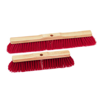 Hofbesen, Kunststoff, Rot, 6-Reihig 40 cm Image