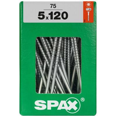 Spax - Universalschrauben 5.0 x 120 mm tx 20 - 75 Stk. Holzschrauben