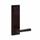 Baldwin 183SPExSPL-SQR-SMT Spyglass Single Cylinder Keyed Entry Set from the Prestige Collection Venetian Bronze Leverset Combo Pack Keyed Entry