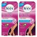 Veet Leg and Body Hair Remover Cold Wax Strips 40 ct (Pack of 2)