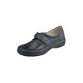 Klettschuh NATURAL FEET "Kletter Orb" Gr. 39, schwarz (schwarz, schwarz) Damen Schuhe Klettschuh Slipper Schnallenschuhe