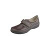 Klettschuh NATURAL FEET "Kletter Orb", Damen, Gr. 38, braun, Rindsleder, Synthetik, casual, Schuhe Klettschuh Slipper, aus echtem Leder