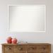 Ebern Designs Mehraz Lucie Non-Beveled Wood Accent Mirror | 28 H x 39 W x 2 D in | Wayfair DA8753D7C7784ADCA6D11BC8434594CD