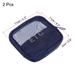 Mesh Toiletry Bag, Mesh Makeup Bag Cosmetic Bag Mesh Zipper Pouch Portable for Travel Accessories