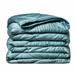 Latitude Run® Breathable Rayon From Bamboo Weighted Throw Blanket 15 Lb Green Color Rayon/Viscose in Gray/Blue | 72 H x 48 W in | Wayfair