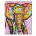 Bungalow Rose Elephant Fleece Blanket Microfiber/Fleece/Microfiber/Fleece | 60 H x 50 W in | Wayfair 116CF618DFC84A4C9185E95912C63648
