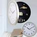 Pgeraug Wall Clock Clock Secret Jewelry for Stash Safes Money Clock Clock Hidden Wall Hidden Wall Secret Clock Clock Clock White