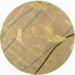 Safavieh Handmade Rodeo Drive Yoshiya Mid-Century Modern Abstract Wool Rug 5 9 x 5 9 Round 6 Round Indoor Living Room Bedroom Dining Room Round