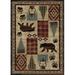 Mayberry Rug AD8871 8X10 7 ft. 10 in. x 9 ft. 10 in. American Destination Cypress Creek Area Rug Multi Color