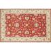 Ahgly Company Indoor Rectangle Traditional Brown Persian Area Rugs 4 x 6