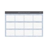 Blue Skyï¿½ Laminated Academic/Regular Monthly Wall Calendar 36 x 24 Passages July 2022 to June 2023/January to Decem