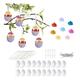 Set Hanging 20 for Craft Eggs Sequined Easter Decorat Easter DIY Styrofoam Eggs Home DIY Home Office Desks Office Desk with Drawers Small Office Desk Office Desk L Shape Office Desk Organizers Office