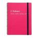 Delfonics Rollbahn Spiral Classic Notebooks: 6-1/2 in. x 8-1/2 in. (Rose) A5