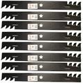 (8) RotaryÂ® 12721 Mower Blades for AYPÂ® HusqvarnaÂ® 5324031-07 46 Deck