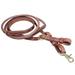 12WL Weaver Russet Harness Leather Round Roper And Contest Horse Rein Tack Western