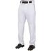 Rawlings Youth Semi-Relaxed Piped Pant | White/Royal | SML