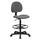 Flash Furniture Gray Contemporary Adjustable Height Swivel Upholstered Drafting Chair | 847254004893