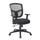 Boss Office Products Black Contemporary Ergonomic Adjustable Height Swivel Mesh Task Chair | B6022