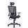 XBrand Black Contemporary Ergonomic Adjustable Height Swivel Mesh Manager Chair | MSH112BK