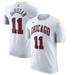 Men's Nike DeMar DeRozan White Chicago Bulls 2022/23 City Edition Name & Number T-Shirt