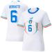 Women's Puma Marco Verratti White Italy National Team 2022/23 Away Replica Player Jersey