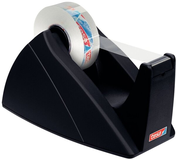 Tesa Tischabroller Easy Cut® für Klebfilm, schwarz, 19 mm x 33 m Image