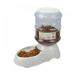 Pets Cats Dogs Automatic Waterer and Food Feeder 3.5 L with 1 Water Dispenser and 1 Pet Automatic Feeder with White Lid