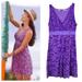 Athleta Dresses | Athleta Las Palmas Dress-Purple | Color: Purple | Size: Xxs