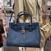 Michael Kors Bags | Michael Kors 35t1ghms2l Hamilton Medium Satchel Crossbody Navy | Color: Blue/Gold | Size: Medium