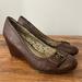 American Eagle Outfitters Shoes | American Eagle Wedge Heeled Shoes | Women’s Size 7.5 | Color: Brown | Size: 7.5