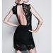 Free People Dresses | Fp Black Lace Bodycon Dress | Color: Black | Size: S