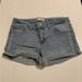 Levi's Bottoms | Girl’s Levis Shorty Short Size 12 Regular Adjustable Waist Blue Jean Shorts | Color: Blue | Size: 12g