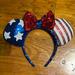 Disney Accessories | Disney Minnie Mouse “Ears” Headband | Color: Blue/Red | Size: Osg