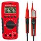 Benning MM 1-3 Digital-Multimeter (mit digitaler Anzeige, einpolige Phasenprüfung) 44083 & Spannungsprüfer DUSPOL expert (Prüfart 2-polig, Messgerät für Elektrotechnik,Klingenlänge 15 mm) 50262