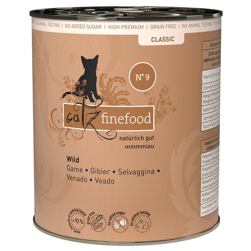 Sparpaket catz finefood 12 x 800 g - Wild