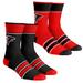 Youth Rock Em Socks Atlanta Falcons Multi-Stripe 2-Pack Team Crew Sock Set