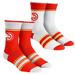 Unisex Rock Em Socks Atlanta Hawks Multi-Stripe 2-Pack Team Crew Sock Set