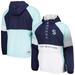 Men's Tommy Hilfiger Deep Sea Blue/White Seattle Kraken Raglan Half-Zip Jacket