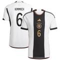 Men's adidas Joshua Kimmich White Germany National Team 2022/23 Home Replica Player Jersey