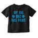 My Big Brother Has Paws Toddler Boy Girl T Shirt Infant Toddler Brisco Brands 6M