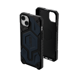 UAG Designed for iPhone 14 Plus Case Blue Mallard 6.7 Monarch Pro Built-in Magnet Compatible with MagSafe Charging Rugged Shockproof Dropproof Premium Protective Cover by URBAN ARMOR GEAR