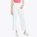 Nautica Women's Nautica Jeans Co. High-Rise Wide Leg Crop Denim Marshmallow, 24