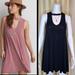 American Eagle Outfitters Dresses | American Eagle Keyhole Tank Dress, Navy Xxs | Color: Blue | Size: Xxs